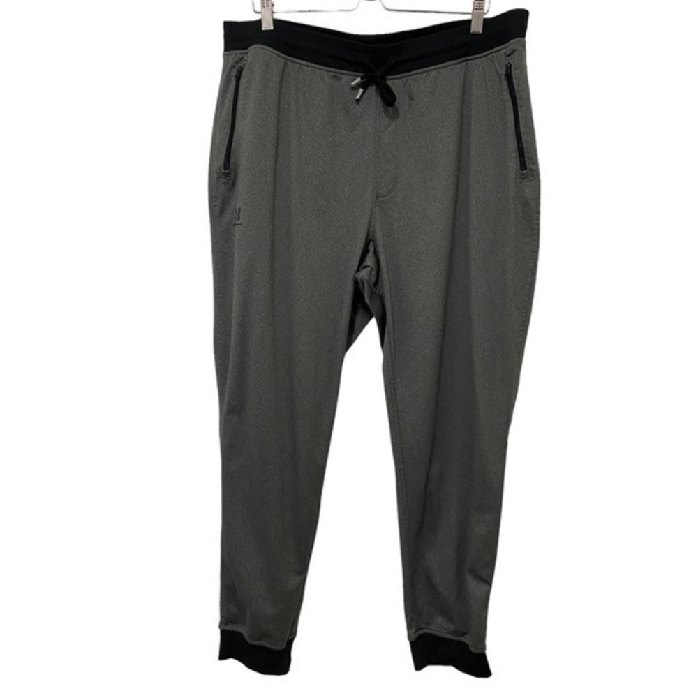 Under Armour Gray & Black Joggers w/ Drawstring Size XXL Style# 1290261